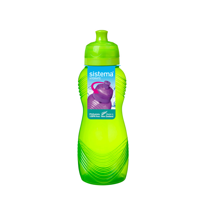 Бутылка для воды Sistema "Hydrate" 600 мл, цвет Зеленый