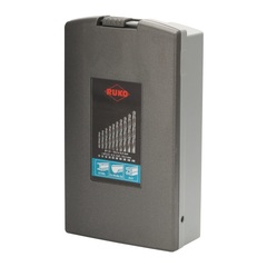 Набор сверл по металлу 1-10,5мм 24шт DIN338 HSS-G 118° (пл. кейс) Ruko 214216RO