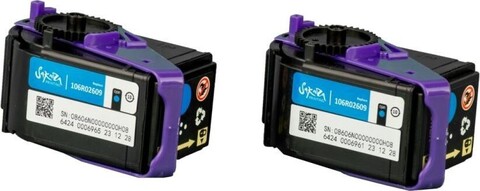 106R02609 Sakura картридж для XEROX, голубой, 4500+4500 = 9000 к.