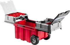 ЗУБР МЕГАБОКС-24, 616 х 378 х 415 мм, (24?), пластиковый ящик-тележка для инструментов, Профессионал (38133-24)