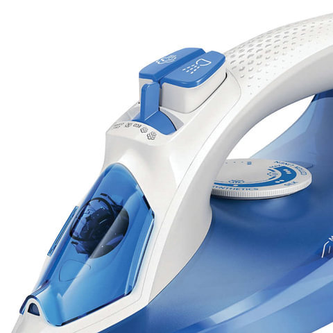 Утюг PHILIPS GC2990/20, 2300 Вт, металлокерамическое покрытие, самоочистка, антикапля, белый/голубой