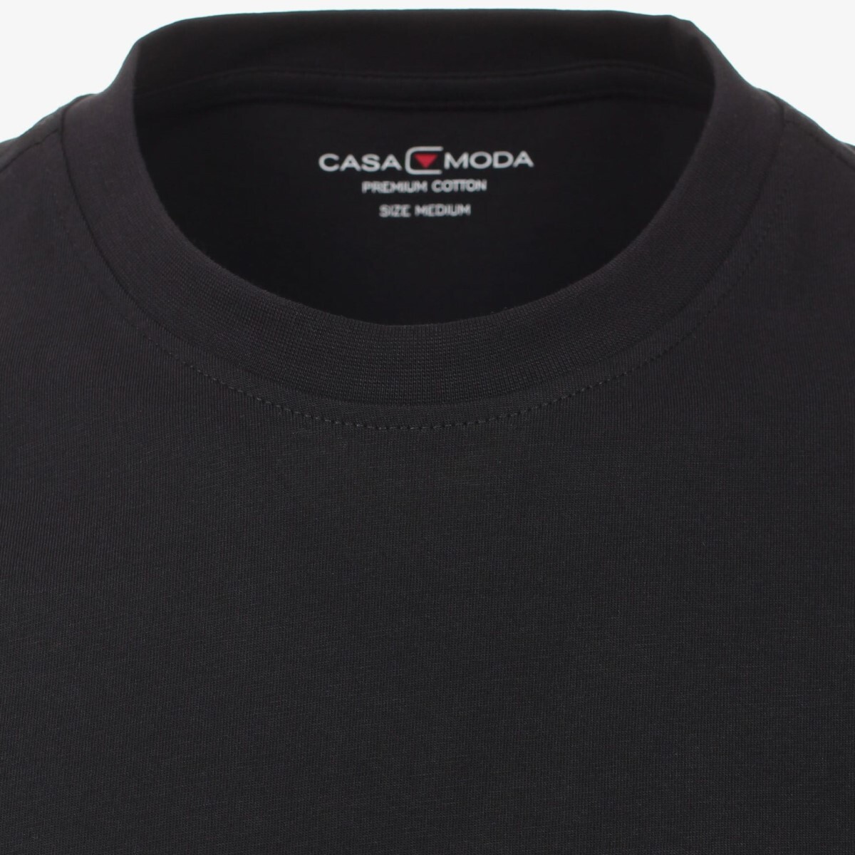 Футболка Casamoda 004200-800 цвет Черный, короткий рукав