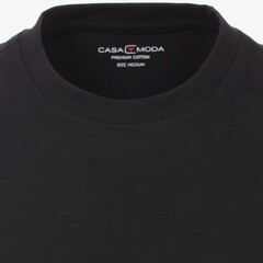 Футболка Casamoda 004200-800 цвет Черный, короткий рукав