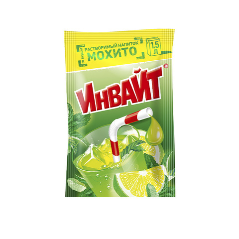 Растворимый напиток ИНВАЙТ Мохито 1кор*6бл*24шт,12гр