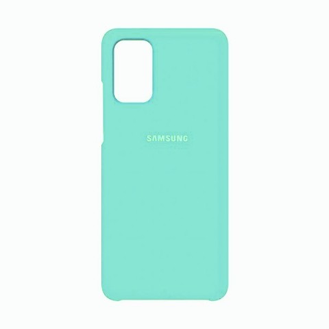 Силиконовый чехол Silicone Cover для Samsung Galaxy M31s (Мятный)