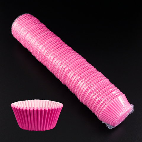 Капсулы бумажные Розовые 50*35 мм, 1000 шт
