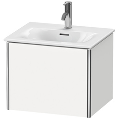 Duravit XSquare Тумба подвесная под раковину # 234453, 1 выдвижное отделение, 397x510x418мм, цвет White High Gloss XS422102222 фото