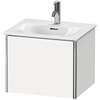 Duravit XSquare Тумба подвесная под раковину # 234453, 1 выдвижное отделение, 397x510x418мм, цвет White High Gloss XS422102222