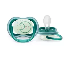 Əmzik\ ultra air soother nighttime, 6-18m, deco neutral, 1-pack