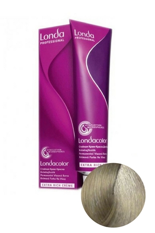 Стойкая крем-краска для волос LondaColor 12/1 Специальный блонд пепельный, Londa Professional, 60 мл
