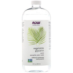 Now Foods, Решения, растительный глицерин, 946 мл (32 жидк. унций)
