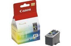 Картридж Canon CL-41 цветной для принтеров Canon PIXMA iP1200, iP1300, iP1600, iP1700, iP1800, iP1900, iP2200, iP2500, iP2600, iP6210D, iP6220D, MP140, MP150, MP160, MP170, MP180, MP190, MP210, MP220, MP450, MP460, MX300, MX310. (0617B025)