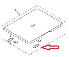 Петля крышки стекла оригинала BROTHER HL-L2380/DCP-L2500/2520/2560 (LX5183004)