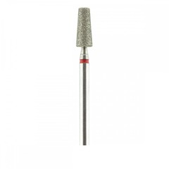 Фреза алмазная Конус усеченный, 50 мм, красная