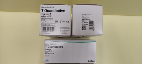 СНЯТ С ПРОИЗВОДСТВА! Тест-полоски для определения тропонина Т кардиак Cobas h кардиак (CARDIAC T QUANTITATIVE (10 PCS.)