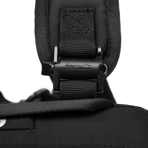 Картинка рюкзак городской Pacsafe vibe 25 черная смола - 7