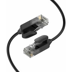 Кабель UGREEN NW122 (70332) CAT 6A Pure Copper Ethernet Cable OD2.8 1м черный