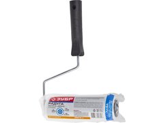 ЗУБР ПОРОЛОН, 44 х 180 мм, бюгель 6 мм, ворс 11 мм, для водорастворимых акриловых лаков и эмалей, малярный валик (03605-20)