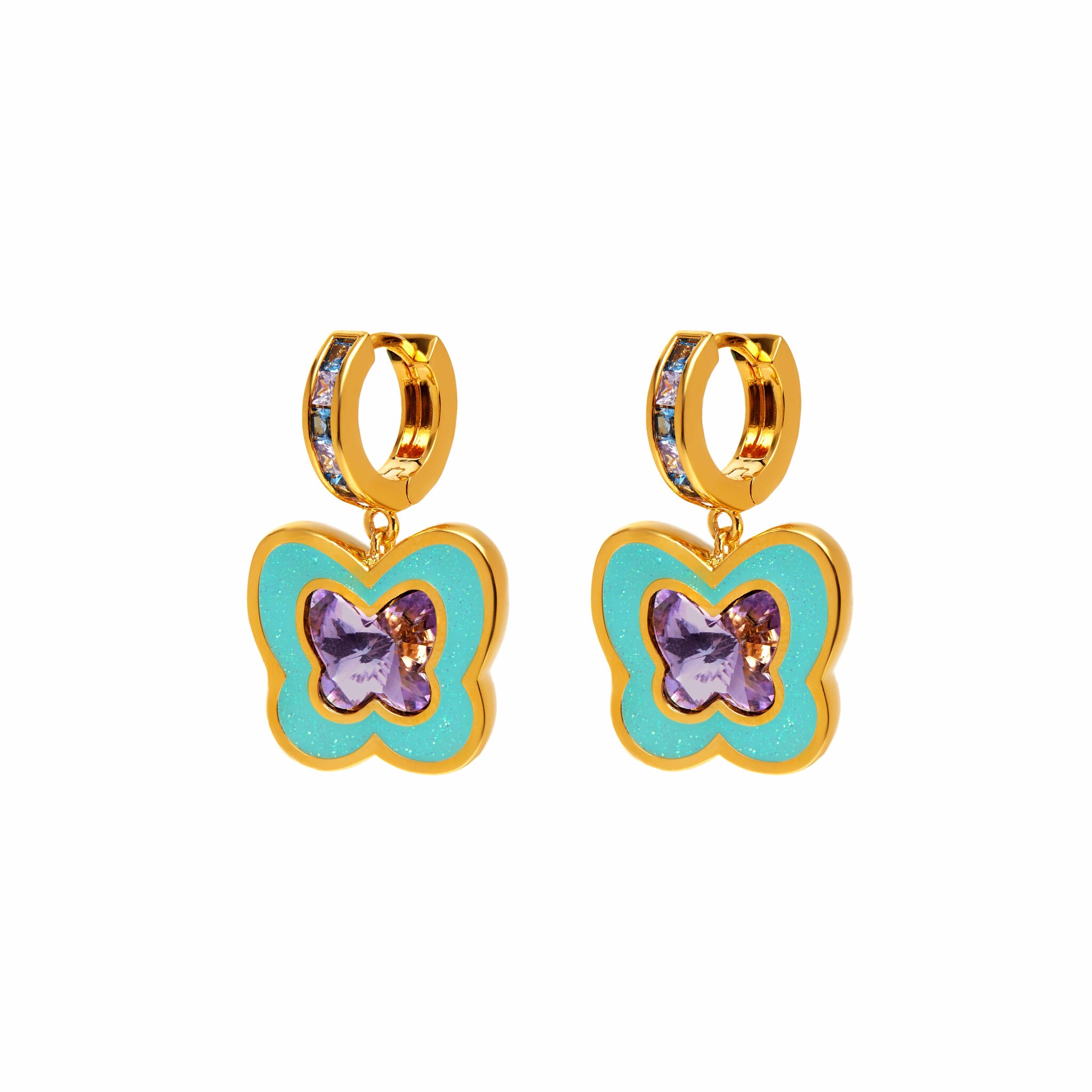 JULY CHILD Серьги Blossom Earrings july child серьги cry me a wish earrings – gold