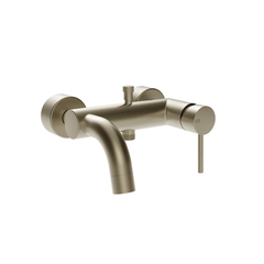 Gessi 18613#149 Gessi Emporio Via tortona Смеситель наружный для ванны с автоматическим переключателем ванна-душ, цвет: Finox Brushed Nickel фото