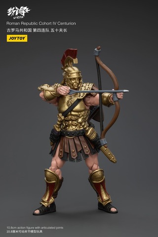 Фигурка Центурион Когорты IV масштаб 1/18 Roman Republic JoyToy
