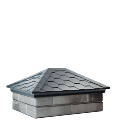 Колпак для забора EVEREST классический на 2,5 кирпича