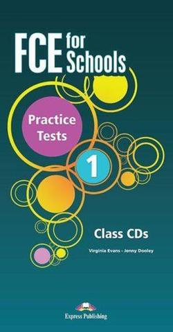 FCE For Schools Practice Tests 1. Class CD's  (set of 5). Комплект дисков, содержащий аудирование к тестам. Действующий формат.