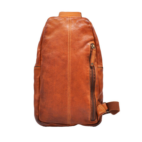 C260017 Cognac - Сумка плечевая слинг MP