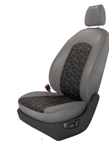 Авточехлы правый руль на 3 ряда (на заказ)