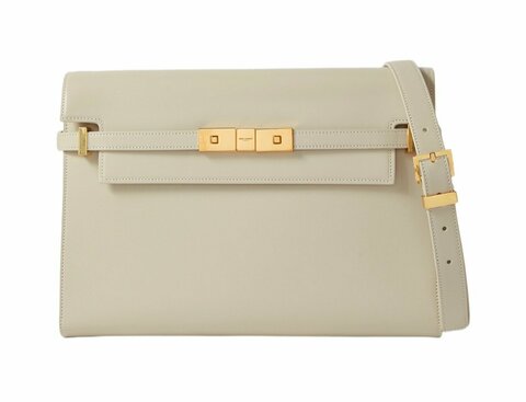 Сумка Saint Laurent Manhattan Baguette белый