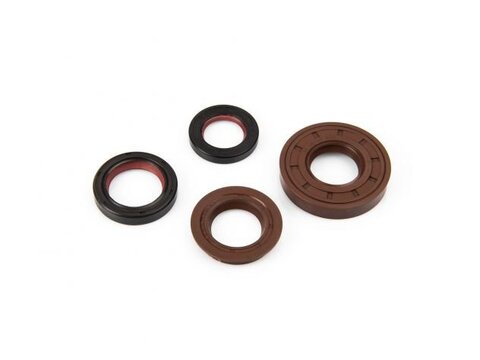 Комплект сальников двигателя Malossi [FKM / PTFE] - Minarelli длинный