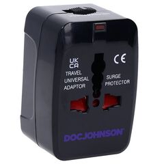 Черный жезловый вибромассажёр Merci Power Wand - 