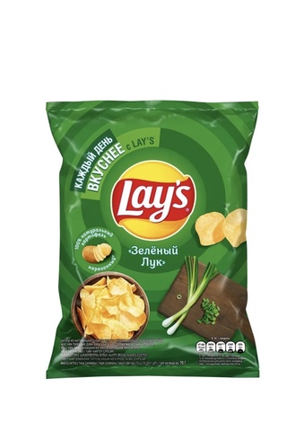 Чипсы Лейс 140г Лук, шт