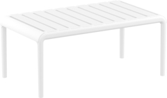 Столик пластиковый журнальный Siesta Contract Paris Lounge Table, белый