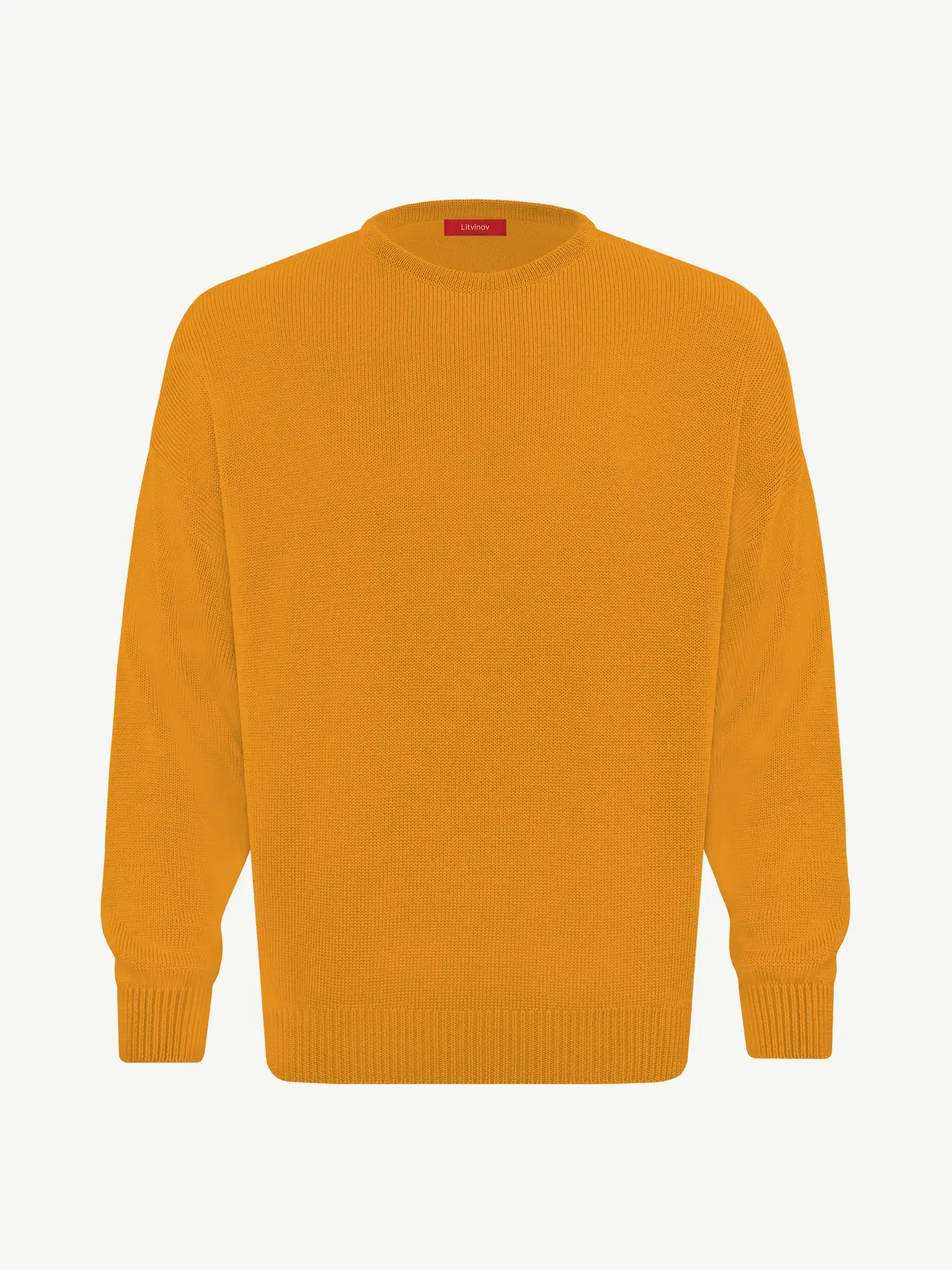 Джемпер оверсайз из шелка