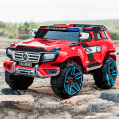 Детский электромобиль  "Mercedes" красный