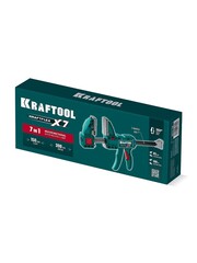 KRAFTOOL KRAFTFLEX X7 150, 150 х 85 мм, многофункциональная быстрозажимная струбцина (32777-150)