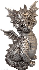 Силиконовый молд Дракончик № 494