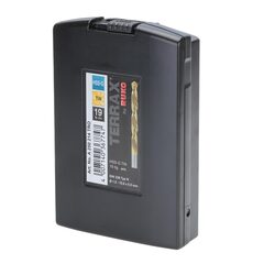 Набор сверл по металлу 1-10мм 19шт DIN338 HSS-G TiN 118° (пл. кейс) Terrax by Ruko A250214TRO