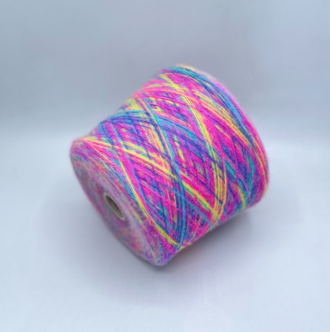 Filcom, Peru 2/15 750м. 55% Беби сури альпака, 25% Меринос, 20%Полиамид, Мультиколор(627), 37236