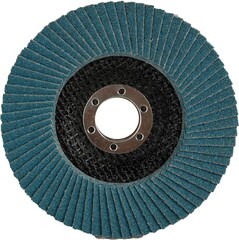 ЗУБР 125 мм, P60, КЛТ, круг лепестковый торцевой циркониевый (36596-125-60)