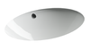 Ceramica Nova Era CN6081 Раковина встраиваемая сверху овальная, 61.5x43.5