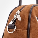 Сумка Саломея 361 эко-замша миндаль