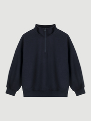 ПРЕДЗАКАЗ Свитшот на молнии Mjölk Синий