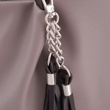 Сумка Саломея 607 наппа тауп + шоколад