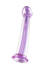 Фиолетовый фаллоимитатор Jelly Dildo M - 18 см. - 