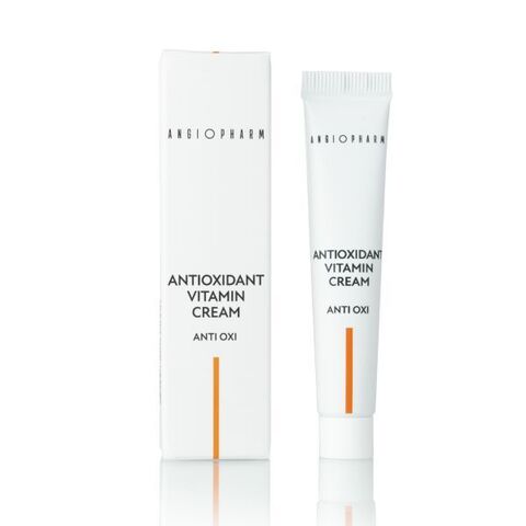 ANGIOPHARM АНТИОКСИДАНТНЫЙ КРЕМ С ВИТАМИНАМИ А, Е, С , 7 мл | ANTIOXIDANT VITAMIN CREAM