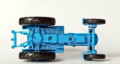 Tractor UMZ-6A blue-white 1:43 Hachette #37