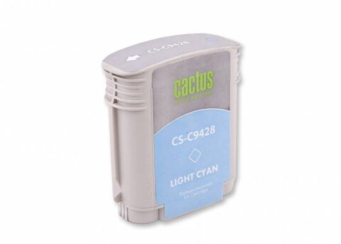 Картридж струйный Cactus CS-C9428 №85 светло-голубой (72мл) для HP DJ 30/130