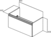 Тумба под раковину Ideal Standard Tesi T0047OV